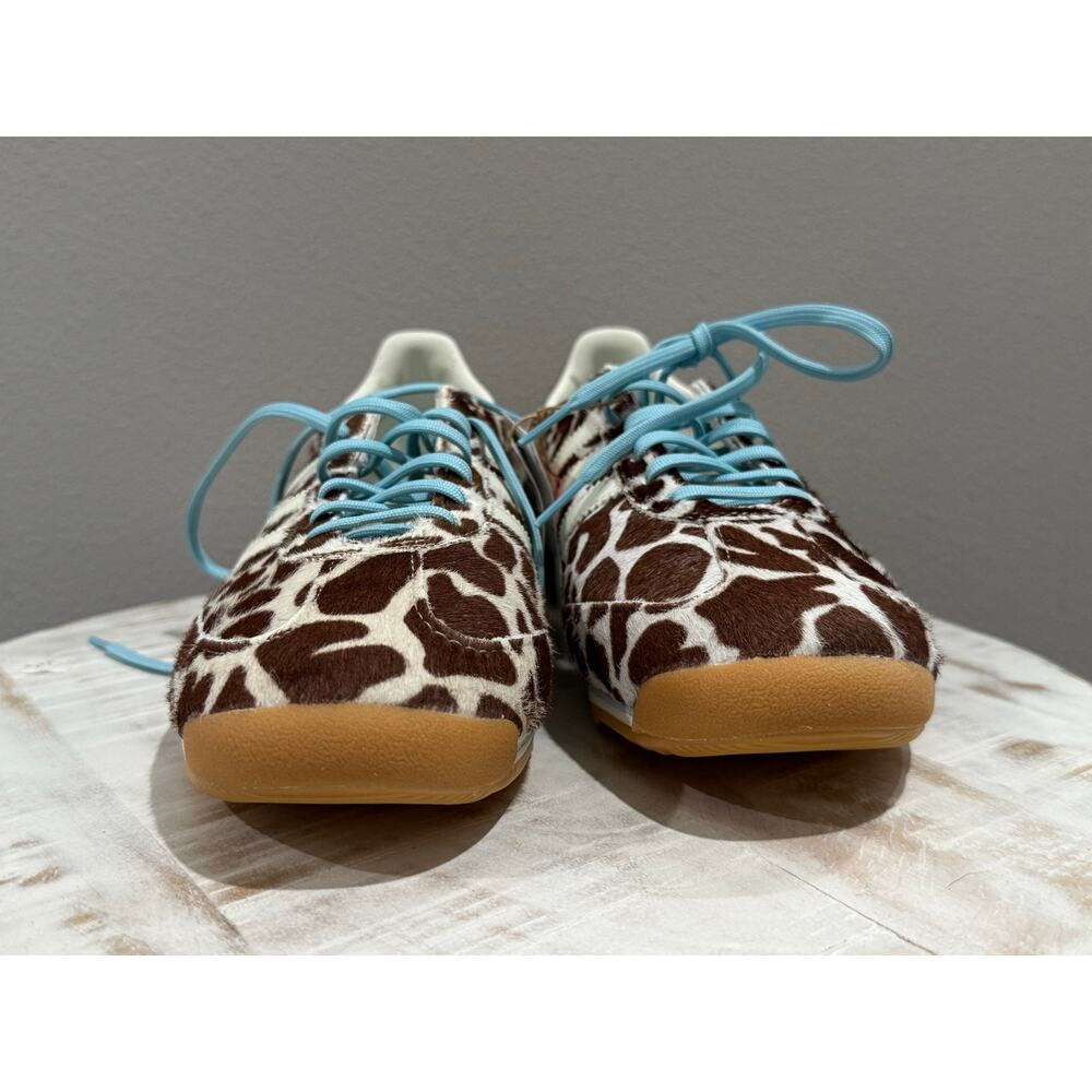 Adidas SL 72 OG Cow Print Crystal Linen Ivory Off White Size 10.5w 9.5m KH8967 - Picture 3 of 9
